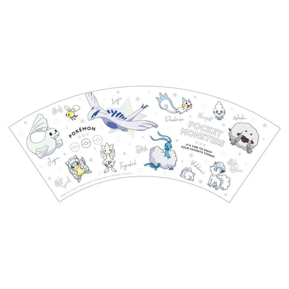 TS Factory Pokemon Melamine Cup Colors White H9.1 X Φ8.8Cm Pm-5525520Wh- Japan Figure Store - #1 Bring To You The Best Japanese Goods