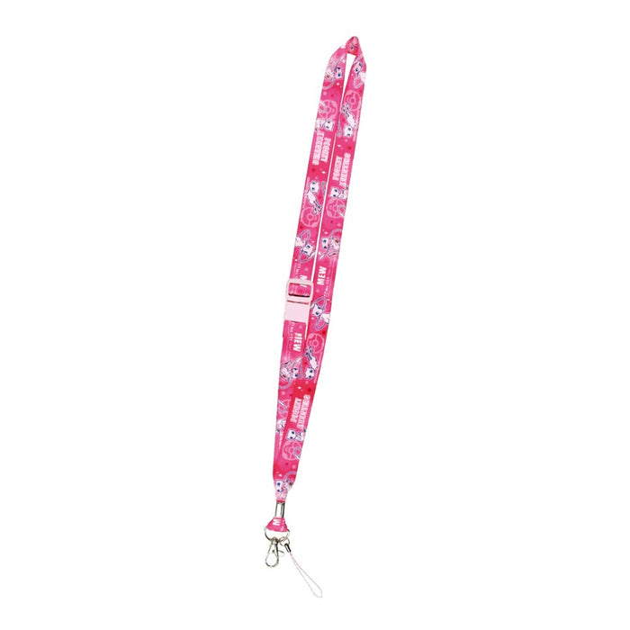 Tee&S Factory Pokemon Neck Strap Starlight Mew Length 90 X Width 2Cm Pm-5541323Mw- Japan Figure Store - #1 Bring To You The Best Japanese Goods