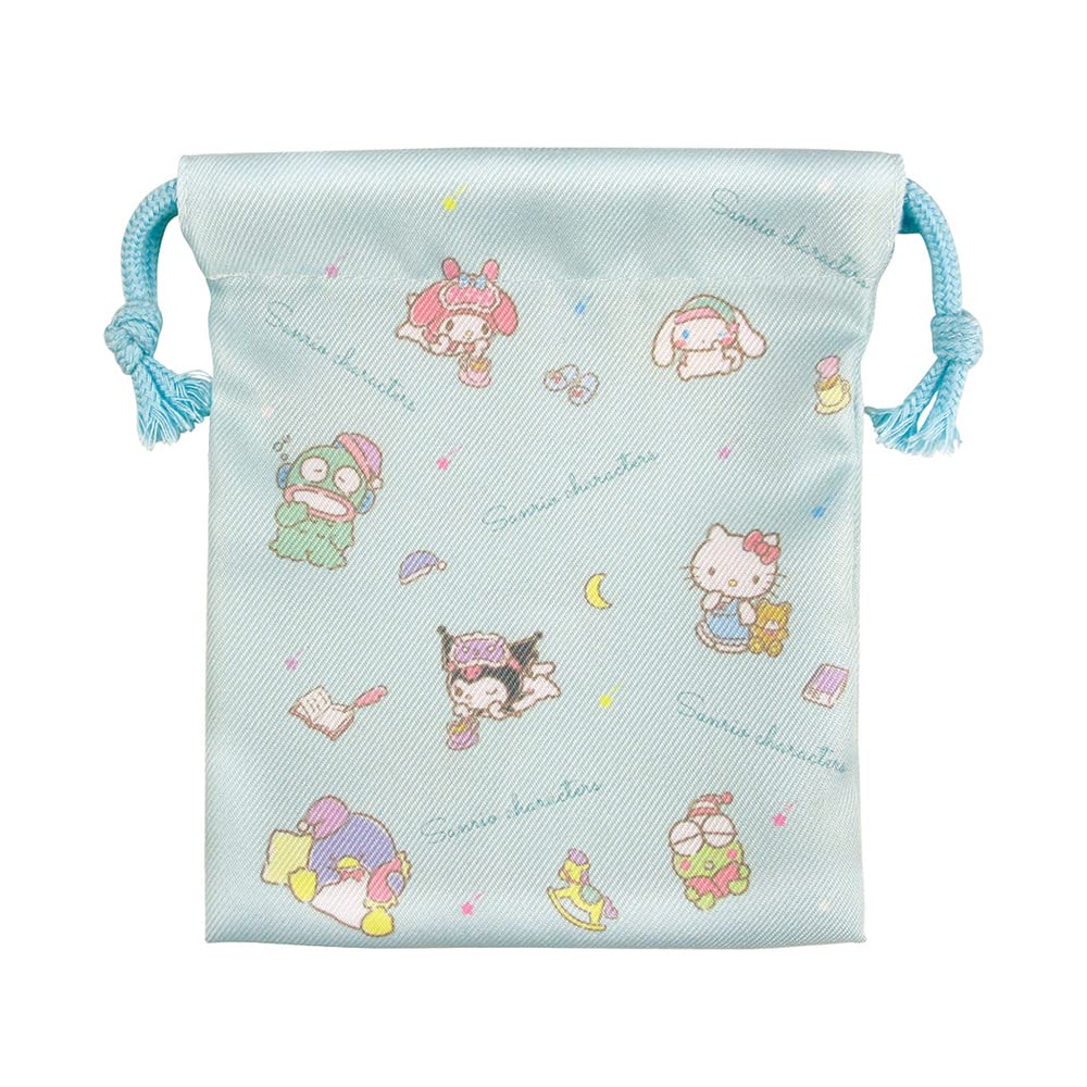 T'S Factory Sanrio Drawstring Bag Set Of 2 Sanrio Characters Sleeping- Japan Figure Store - #1 Bring To You The Best Japanese Goods