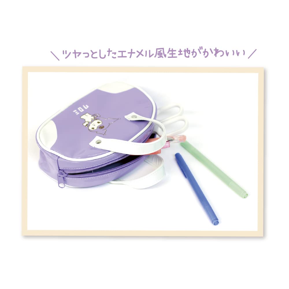 TS Factory Sanrio Boston Type Pouch Kuromi Approx. 6 X 18 X 12 Cm Sr-5533930Ku- Japan Figure Store - #1 Bring To You The Best Japanese Goods