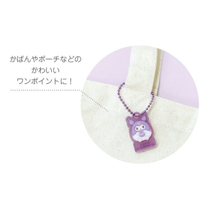 T&S Factory Sanrio Kuromi Mini Acrylic Keychain Japan Funyumaru H3.4Xw2.1Xd0.3Cm Sr-5541647Ku- Japan Figure Store - #1 Bring To You The Best Japanese Goods