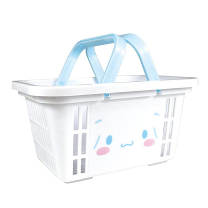 T&S Factory Sanrio Mini Chara Basket Cinnamoroll Japan Face 8.3X16.1X11.5Cm Sr-5542649Cr- Japan Figure Store - #1 Bring To You The Best Japanese Goods
