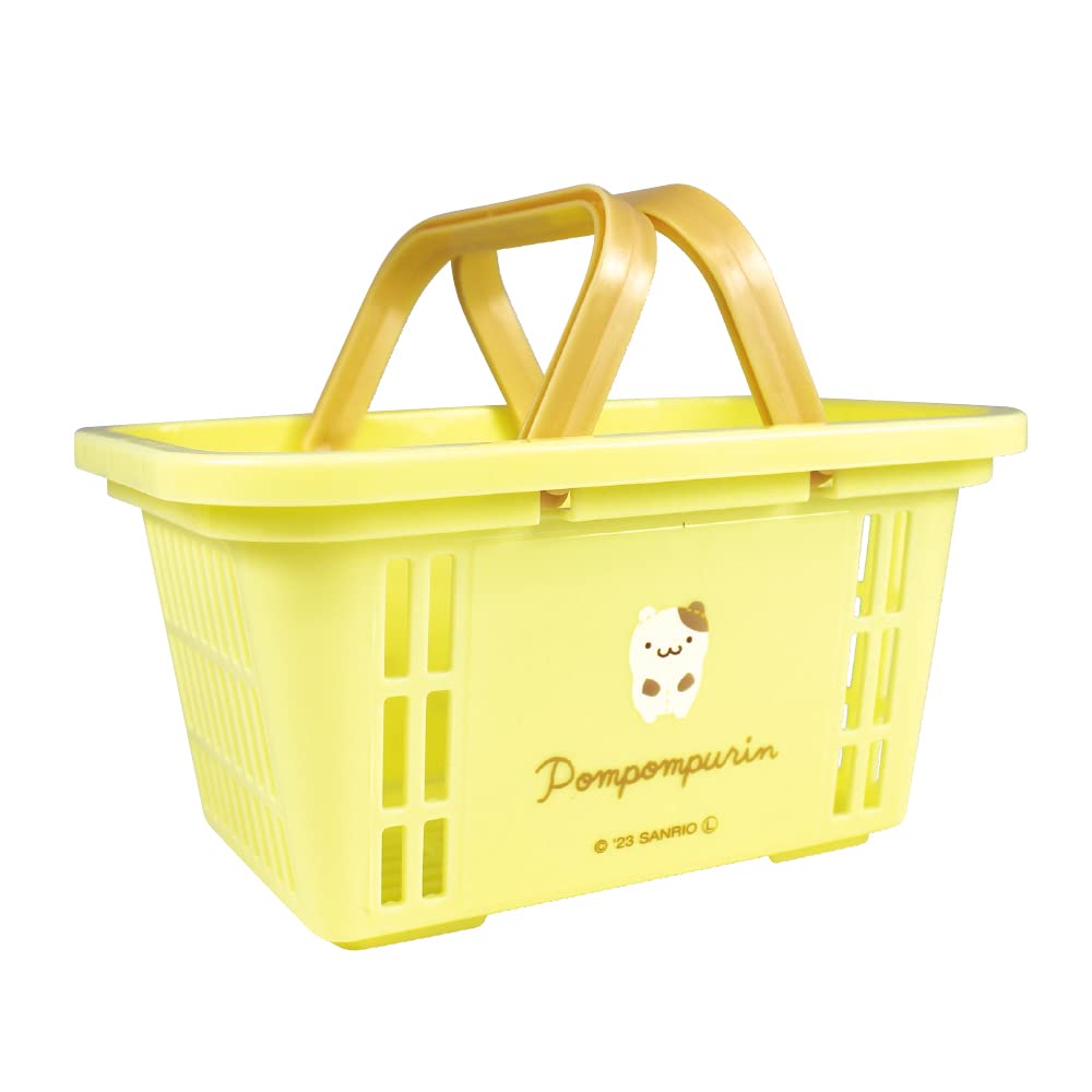 T&S Factory Sanrio Mini Chara Basket Pompompurin Japan Face 8.3X16.1X11.5Cm Sr-5542650Pu- Japan Figure Store - #1 Bring To You The Best Japanese Goods