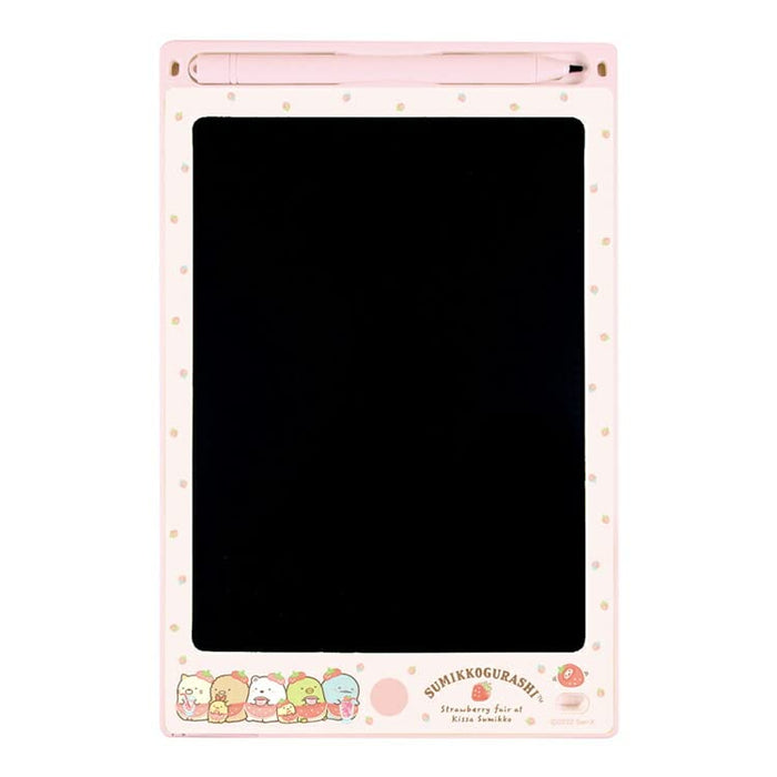 T'S Factory Sumikko Gurashi Digital Memo Pad Strawberry Fair Japan H21.6Xw14.2Xd0.5Cm Sg-5543145If- Japan Figure Store - #1 Bring To You The Best Japanese Goods