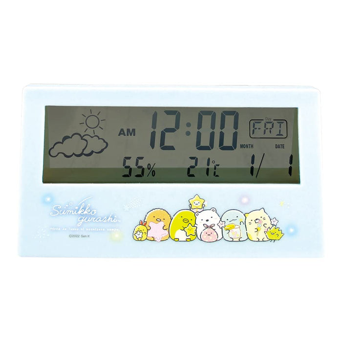 T'S Factory Multi-Function Digital Clock Sumikko Gurashi Starry Sky- Japan Figure Store - #1 Bring To You The Best Japanese Goods
