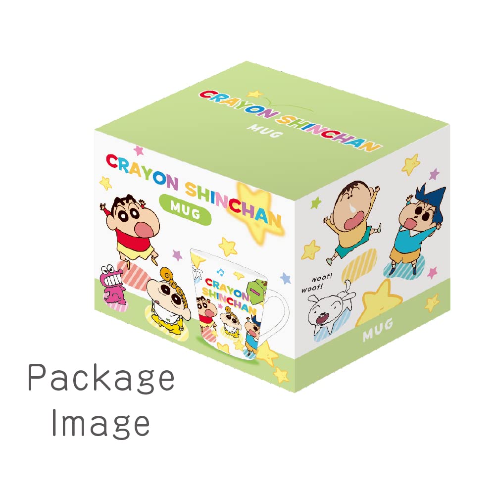 T's Factory Crayon Shin-Chan Mug KS-5524649CS H90xΦ88mm Chocobi Shower- Japan Figure Store - #1 Bring To You The Best Japanese Goods