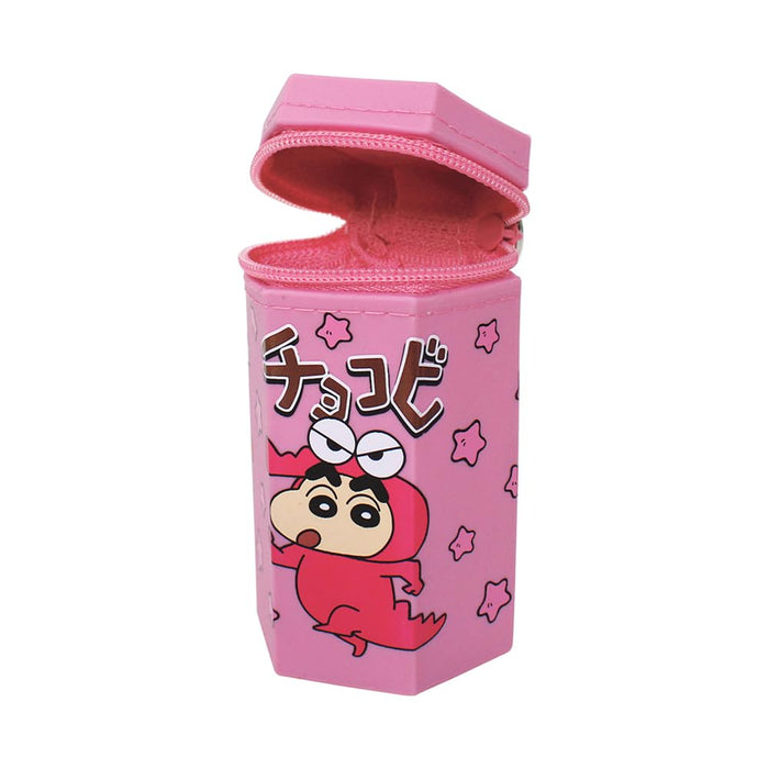 Tees Factory Shin-Chan Silicone Mini Pouch Chocobi/Pink KS-5544150CP- Japan Figure Store - #1 Bring To You The Best Japanese Goods