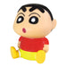 T's Factory Crayon Shin-Chan Soft Vinyl Bank KS-5542984SN H13.3xW10.7xD9.5cm- Japan Figure Store - #1 Bring To You The Best Japanese Goods
