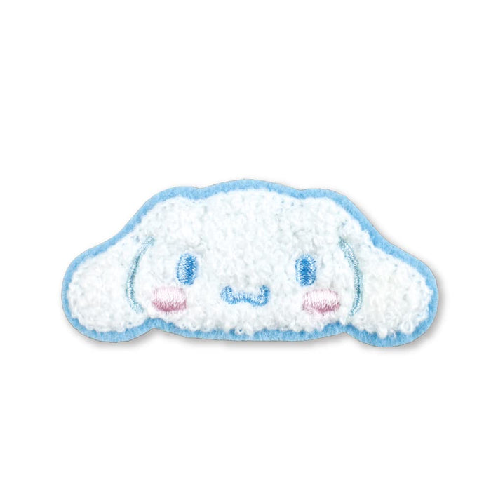 Tees Factory Sanrio Cinnamoroll Embroidery Sticker H3.1xW7xD0.3cm SR-5541605CR- Japan Figure Store - #1 Bring To You The Best Japanese Goods