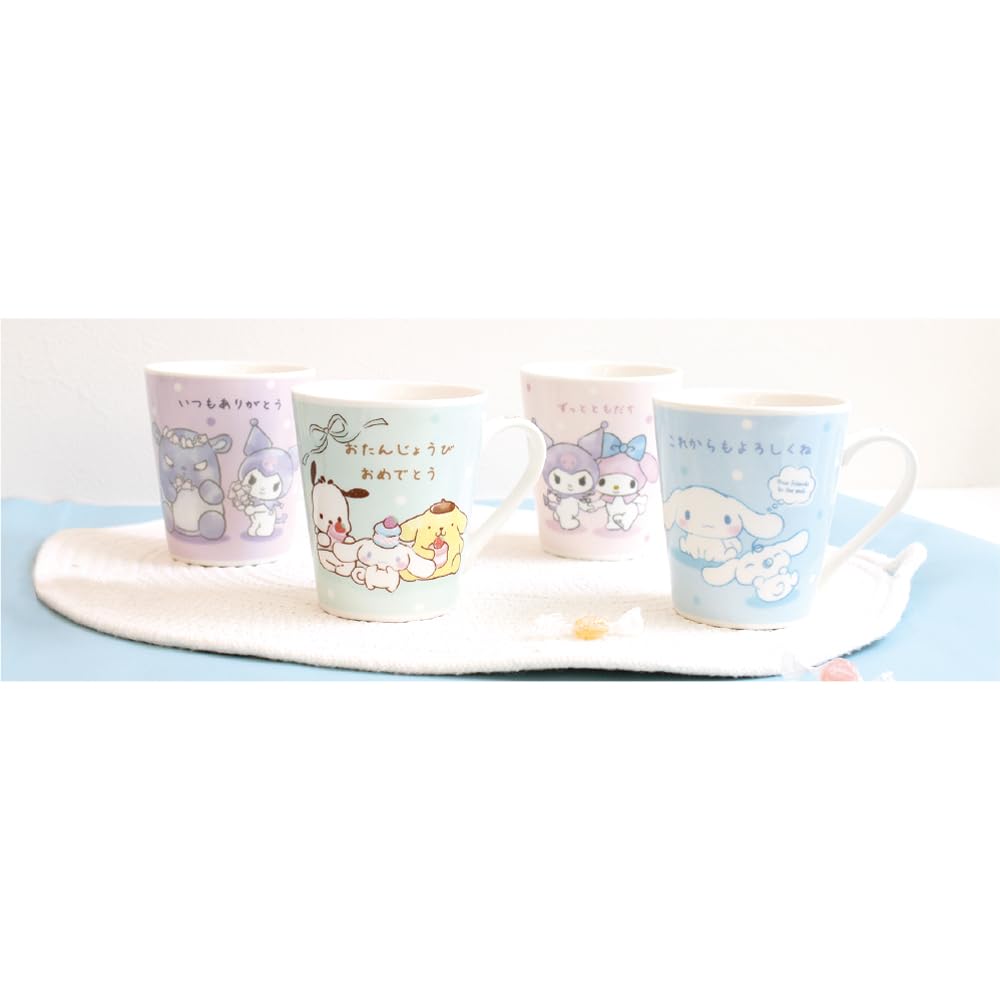 T's Factory Sanrio Message Mug - H90xΦ81mm SR-5524641IA- Japan Figure Store - #1 Bring To You The Best Japanese Goods