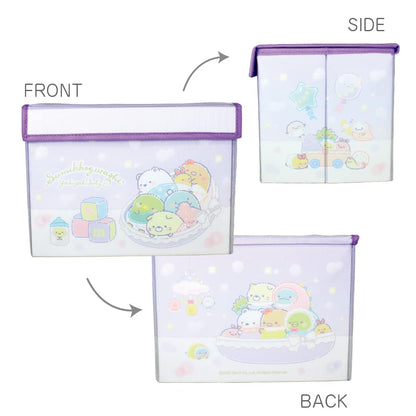 T's Factory Sumikko Gurashi Folding Storage Box SG-5542722Yu H20xW29xD20cm- Japan Figure Store - #1 Bring To You The Best Japanese Goods