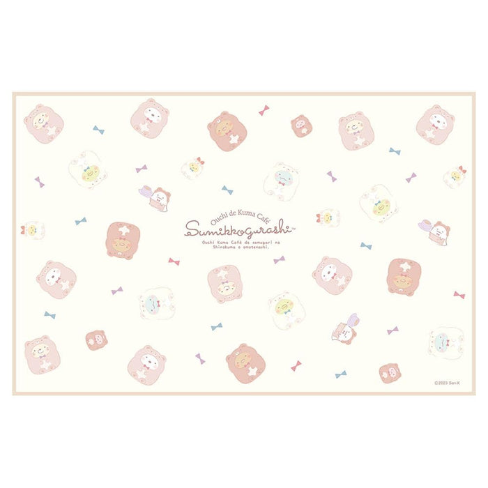 Tees Factory SG-5535675Kc Sumikko Gurashi School Lunch Cloth Kuma Cafe H38xW58cm- Japan Figure Store - #1 Bring To You The Best Japanese Goods