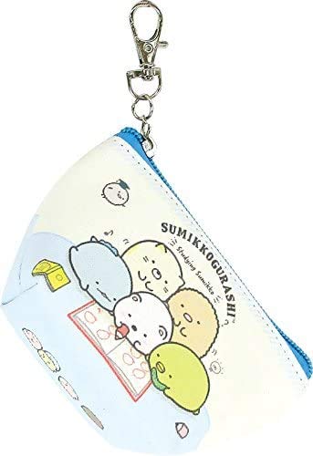 Tees Sumikko Gurashi Pouch, Small Items, Makeup, Cosmetics, Triangular Mini Pouch, Study, Approx. 11.5 X 6.8 X 5 Cm Sg-5533063Ob- Japan Figure Store - #1 Bring To You The Best Japanese Goods