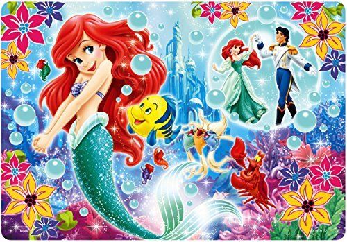 Tenyo 80 Piece Children's Puzzle Little Mermaid Swimming Ariel Child Puzzle- Japan Figure Store - #1 Bring To You The Best Japanese Goods