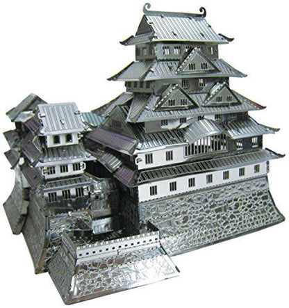 Tenyo Metallic Nano Puzzle Himeji Castle Model Kit - Japan Figure