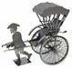 Tenyo Metallic Nano Puzzle Rickshaw Model Kit- Japan Figure Store - #1 Bring To You The Best Japanese Goods