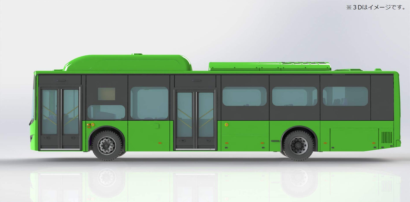 Tomytec Bus Collection - Iwate Prefecture Transportation BYD K9 Diorama First Order Limited Edition 313960- Japan Figure Store - #1 Bring To You The Best Japanese Goods