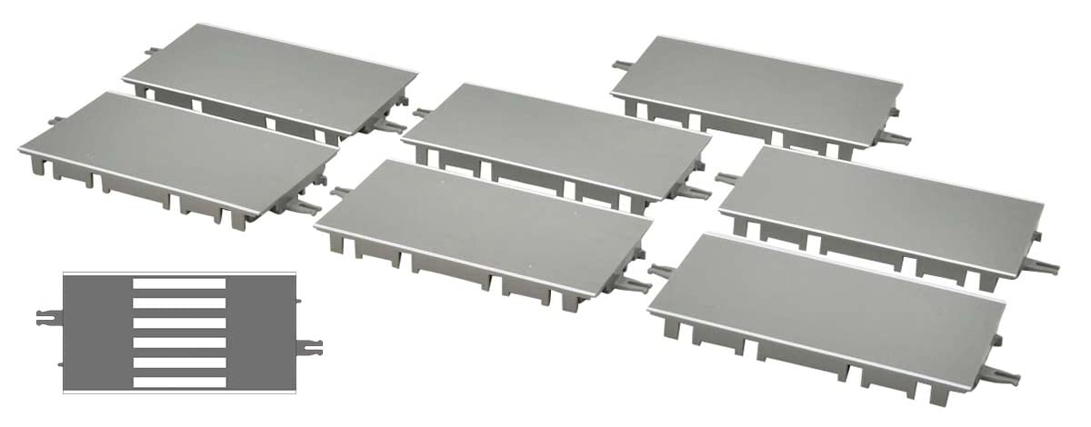 TOMYTEC S-001-2 Moving Bus System Straight Road Parts S70-Ro 8 Pcs. N Scale- Japan Figure Store - #1 Bring To You The Best Japanese Goods