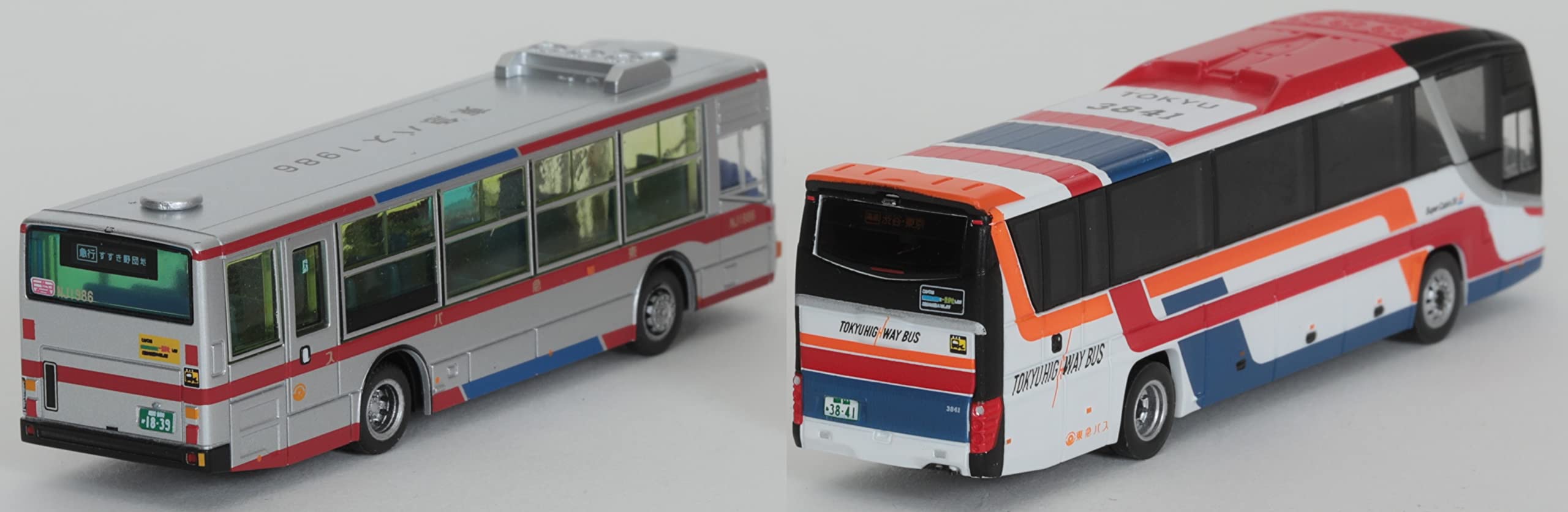 Tomytec Japan Bus Collection Tokyu Bus 30Th Anniversary Diorama Set Of 2 (317371)- Japan Figure Store - #1 Bring To You The Best Japanese Goods