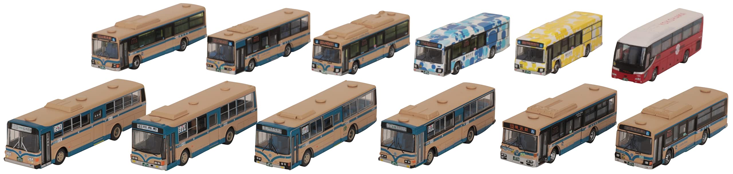 Tomytec Bus Collection - Yokohama 100th Anniversary 12 Boxes Diorama Supplies Limited Edition- Japan Figure Store - #1 Bring To You The Best Japanese Goods