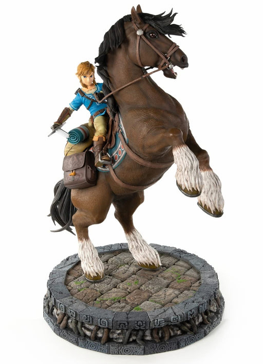 The Legend Of Zelda Breath Of The Wild Link On Horse Statue Brown Large 653277- Japan Figure Store - #1 Bring To You The Best Japanese Goods