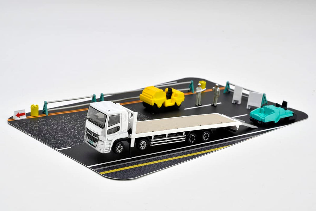 Tomytec Japan Truck Collection Trakore Road Construction Site Set Diorama Supplies- Japan Figure Store - #1 Bring To You The Best Japanese Goods