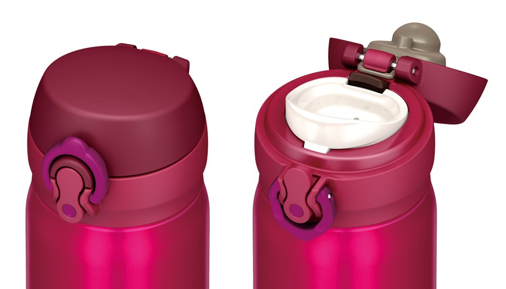 Thermos Jnl-353 Crb Vacuum Insulated Mobile Mug Cranberry 350ml Japanese Insulated Mugs- Japan Figure Store - #1 Bring To You The Best Japanese Goods