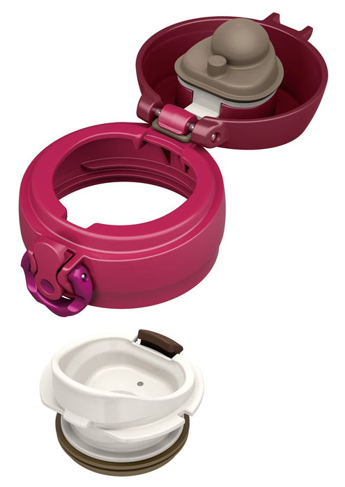 Thermos Jnl-503 Crb Vacuum Insulated Mobile Mug Cranberry 500ml Japanese Thermos Bottles- Japan Figure Store - #1 Bring To You The Best Japanese Goods