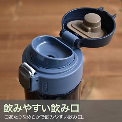 Tiger Mmj-A482-Aj Thermos Navy Stainless Mini Bottle 480ml - Japanese Insulated Bottles- Japan Figure Store - #1 Bring To You The Best Japanese Goods
