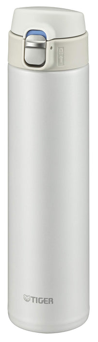 Tiger Mmj-A602-Wj Thermos White Stainless Mini Bottle 600ml Japanese Thermos Stainless Mugs- Japan Figure Store - #1 Bring To You The Best Japanese Goods