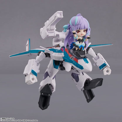 Bandai Tiny Session Vf-31S Siegfried Arad Molders Custom With Mikumo Guynemer Macross Delta- Japan Figure Store - #1 Bring To You The Best Japanese Goods