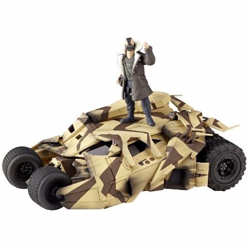 Tokusatsu Revoltech No.047 The Dark Knight Trilogy Batmobile Tunbler Cannon - Japan Figure