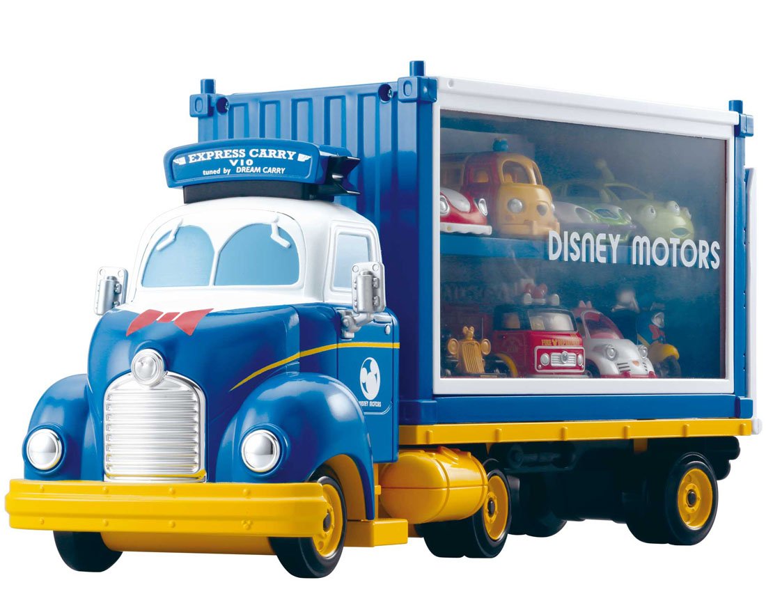 Takara Tomy Tomica Disney Motors Express Carry Japanese Plastic Trucks Disney Toys- Japan Figure Store - #1 Bring To You The Best Japanese Goods