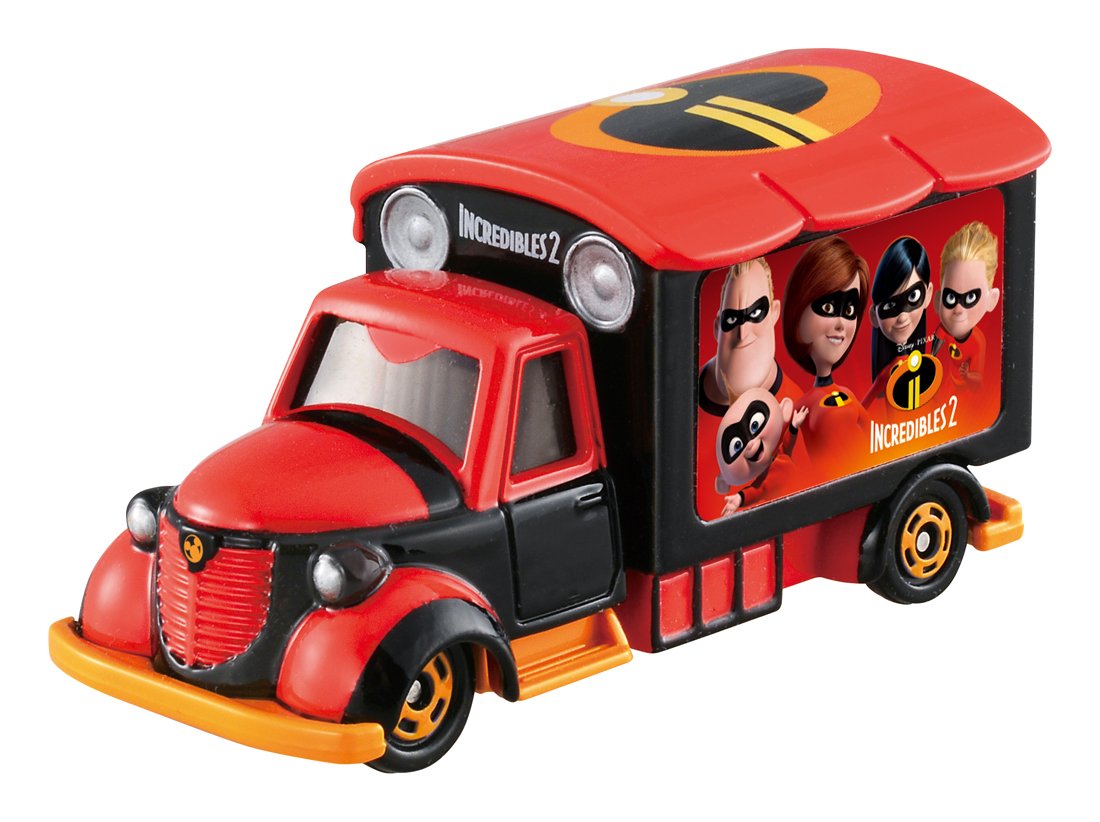 Takara Tomy Tomica Disney Motors Goody Carry Incredibles Family (114147) Disney Character Toys- Japan Figure Store - #1 Bring To You The Best Japanese Goods