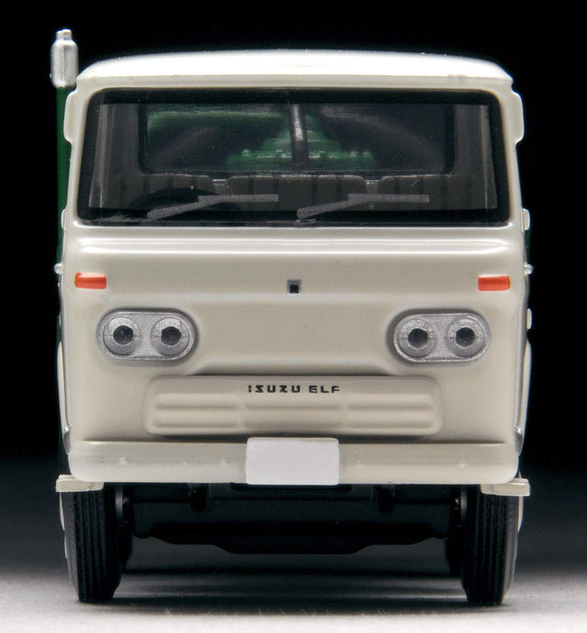 Tomytec Tomica Vintage Isuzu Elf Vacuum Car 1/64 Scale 68 Year White/Green Finish- Japan Figure Store - #1 Bring To You The Best Japanese Goods