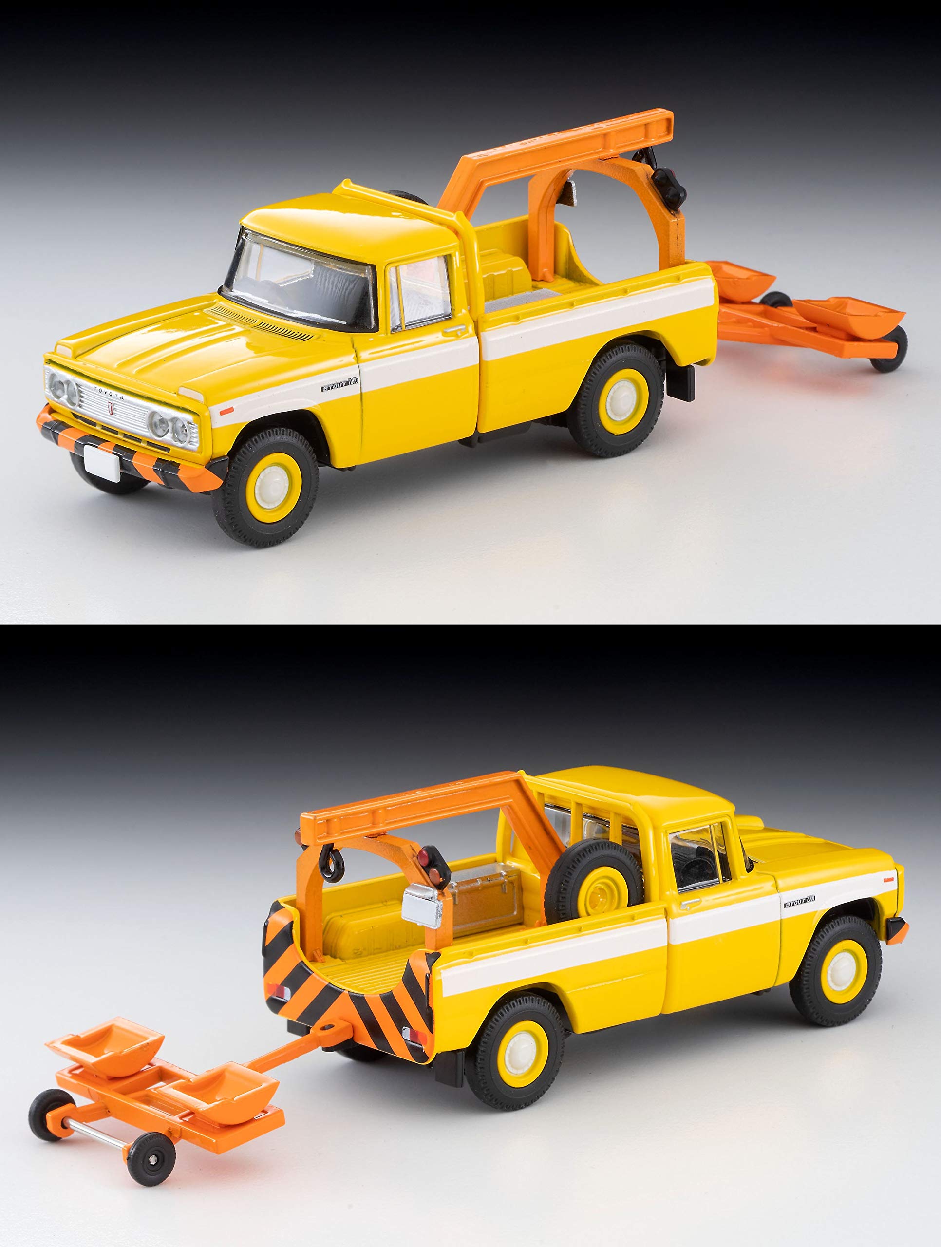 Tomytec Tomica Limited Vintage Toyota Stout Wrecker 1/64 Yellow 311966 Model- Japan Figure Store - #1 Bring To You The Best Japanese Goods