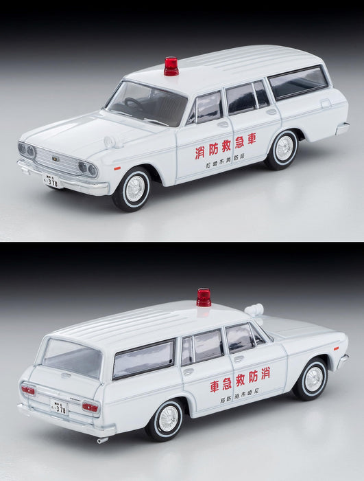 Tomytec Tomica Vintage 1/64 Toyopet Masterline Fire Ambulance 1966 Amagasaki Fire Department- Japan Figure Store - #1 Bring To You The Best Japanese Goods