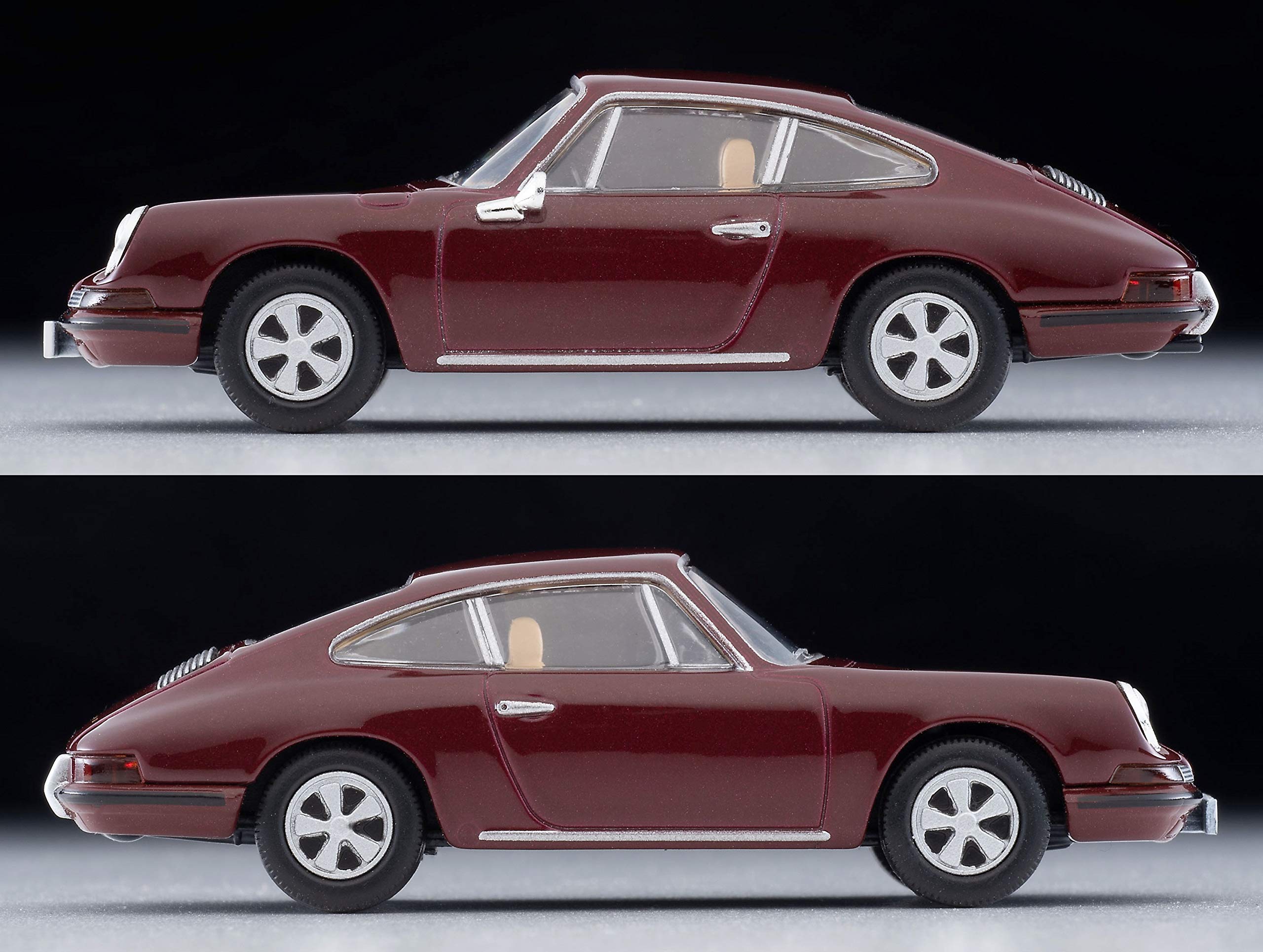 Tomytec Tomica Vintage 1/64 Porsche 911S Maroon Finished Model 312536- Japan Figure Store - #1 Bring To You The Best Japanese Goods
