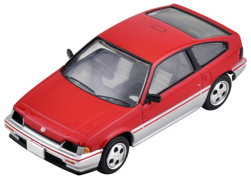 Tomytec Tomica Limited Vintage Red/Silver Ballard Cr-X 1.5I 1/64 Lv-N124A Completed Product- Japan Figure Store - #1 Bring To You The Best Japanese Goods