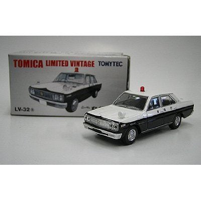 Tomytec Tomica Limited Vintage Nissan Cedric Lv-32A Police Car Model- Japan Figure Store - #1 Bring To You The Best Japanese Goods