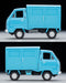 Tomica Limited Vintage Neo 1/64 Honda Tn-V Panel Van Light Blue Tomytec Japan 320203- Japan Figure Store - #1 Bring To You The Best Japanese Goods