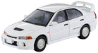 Tomytec Tomica Vintage Neo Mitsubishi Lancer RS Evo IV White 1/64 Scale Model 1996- Japan Figure Store - #1 Bring To You The Best Japanese Goods