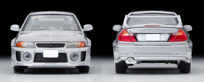 Tomytec Tomica Limited Vintage Neo 1/64 Mitsubishi Lancer Gsr Evolution V Silver Japan 320258- Japan Figure Store - #1 Bring To You The Best Japanese Goods