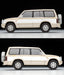 Tomytec Tomica Vintage Neo Mitsubishi Pajero Mid Roof Wide Super Exceed 91 1/64 Beige/White- Japan Figure Store - #1 Bring To You The Best Japanese Goods