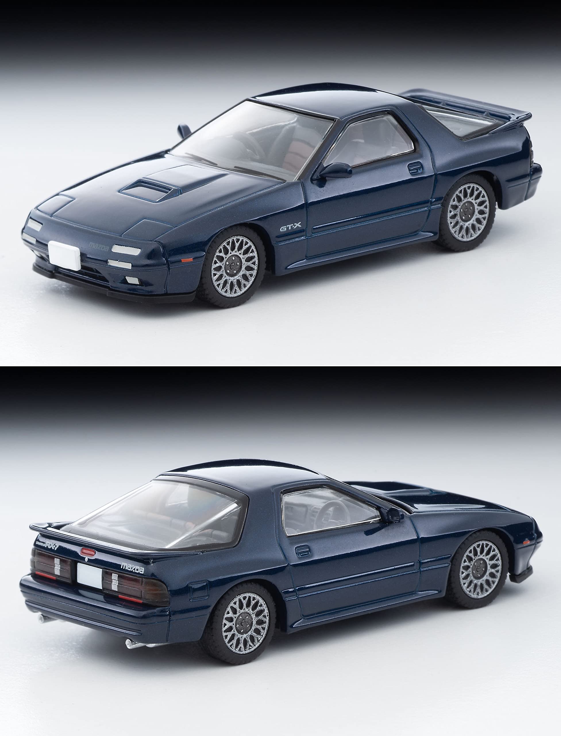Tomytec Tomica Vintage Neo 1/64 Mazda Savannah Rx-7 GT-X Navy 90 Year Product- Japan Figure Store - #1 Bring To You The Best Japanese Goods