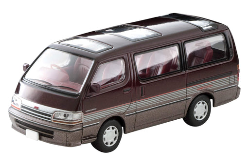Tomytec Tomica Vintage Neo Toyota Hiace Wagon 92 Custom Dark Red/Brown 1/64 Scale- Japan Figure Store - #1 Bring To You The Best Japanese Goods