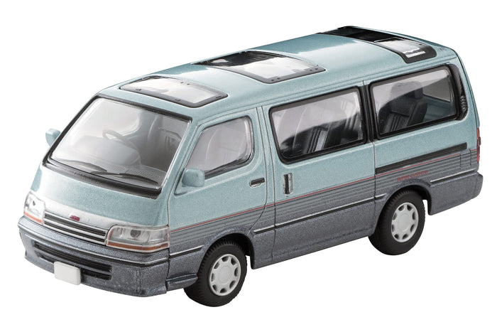 Tomytec Tomica Limited Vintage Neo 1/64 Toyota Hiace Wagon Super Custom Light Blue Navy 316916 Japan- Japan Figure Store - #1 Bring To You The Best Japanese Goods
