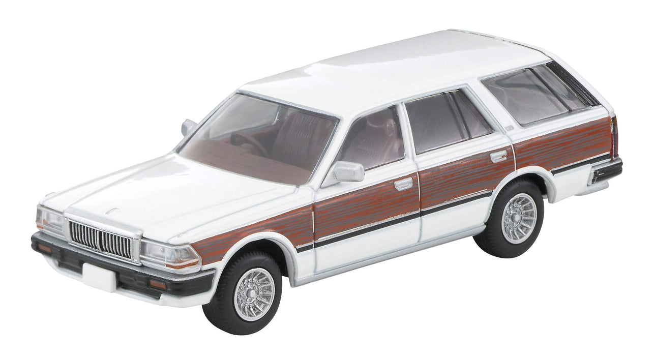 Tomytec Tomica Vintage Neo Nissan Cedric V20E Wagon 1/64 Lv-N209C Custom White & Wood Grain Finish- Japan Figure Store - #1 Bring To You The Best Japanese Goods