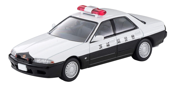 Tomytec Lv-N212a Tomica Limited Vintage Nissan Skyline 4-Door Sports Sedan Patrol Car Ibaraki Prefectural Police 1/64- Japan Figure Store - #1 Bring To You The Best Japanese Goods