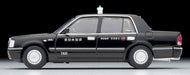 Tomytec Tokyo Radio Taxi - 1/64 Scale Toyota Crown Sedan Tomica Limited Vintage Neo Black Finish- Japan Figure Store - #1 Bring To You The Best Japanese Goods